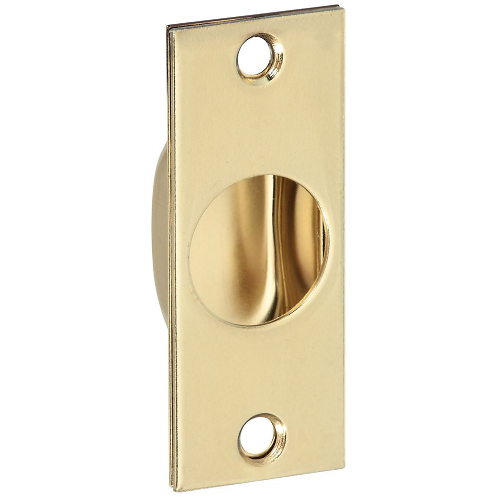 National Hardware N163-907 V143 Door Edge Pull, Brass