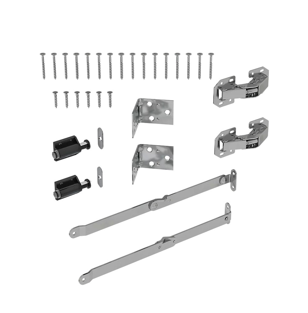 National Hardware N900-005 Wall Organizer Hardware Kit, Plastic/Steel