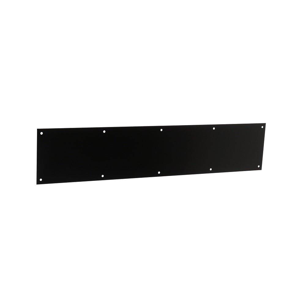 National Hardware N270-350 kickplates, 6 Inch x 30 Inch, Matte Black