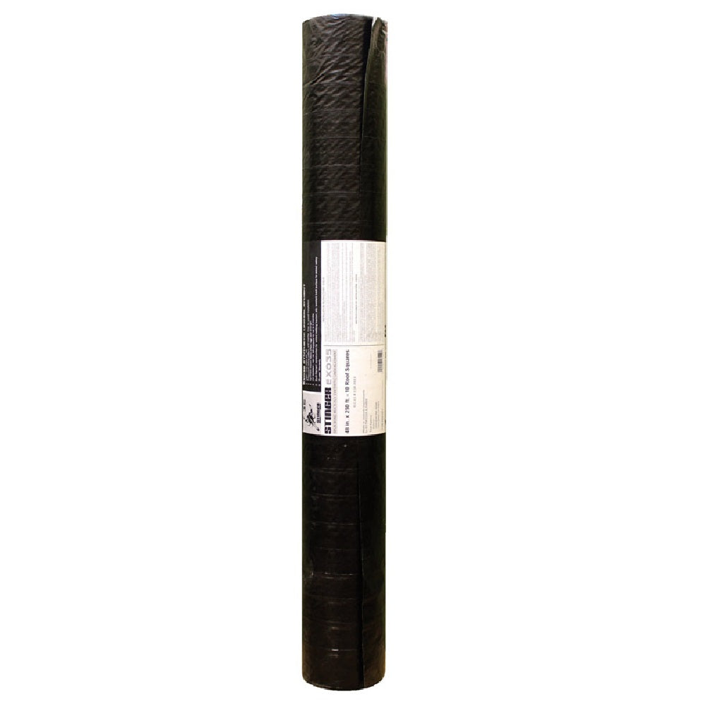 National Nail 342973 Stinger Roofing Paper, Polypropylene, Black