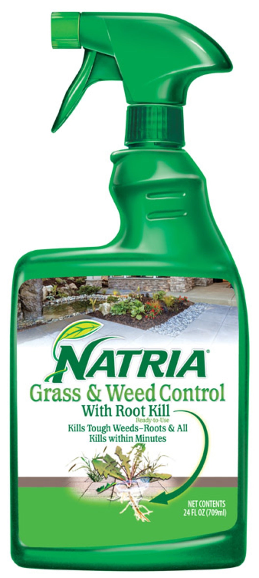 Natria 706471D RTU Liquid Grass & Weed Control, 24 Oz