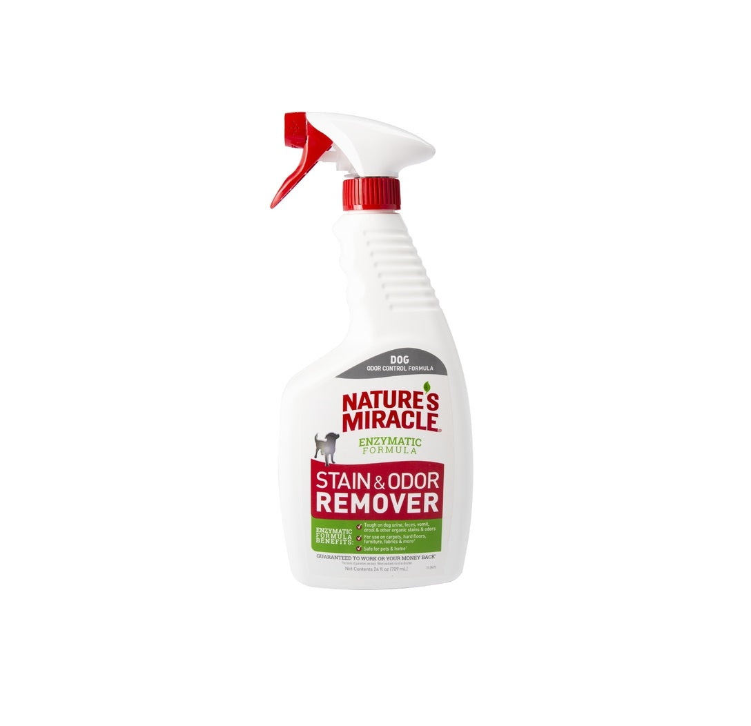 Nature's Miracle P-98128 Enzyme Stain And Odor Remover, 24 Oz