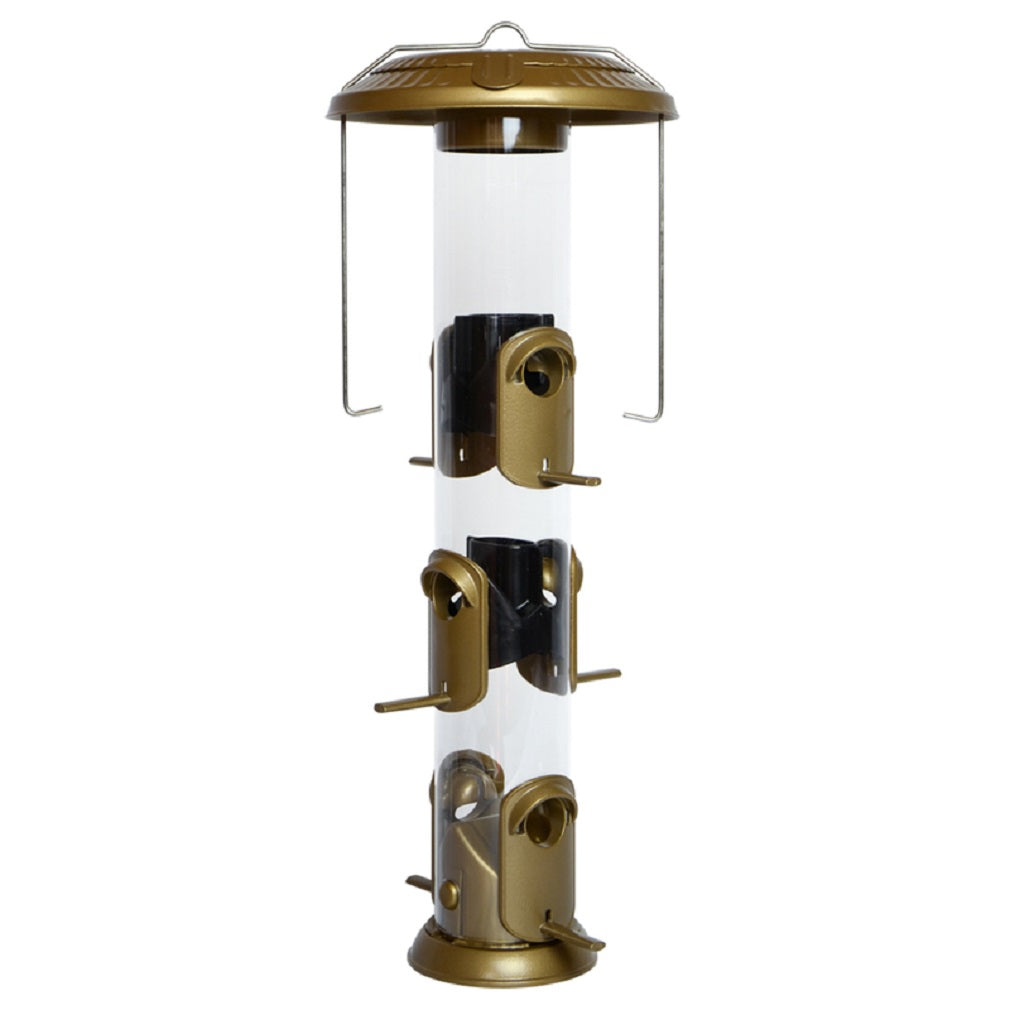 Nature's Way NMFFB-19 Deluxe Tube Bird Feeder, Metal/Plastic