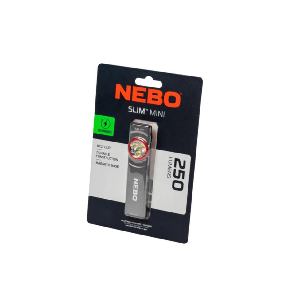 Nebo NEB-FLT-1042 Slim LED Mini Flashlight, 200 Lumens