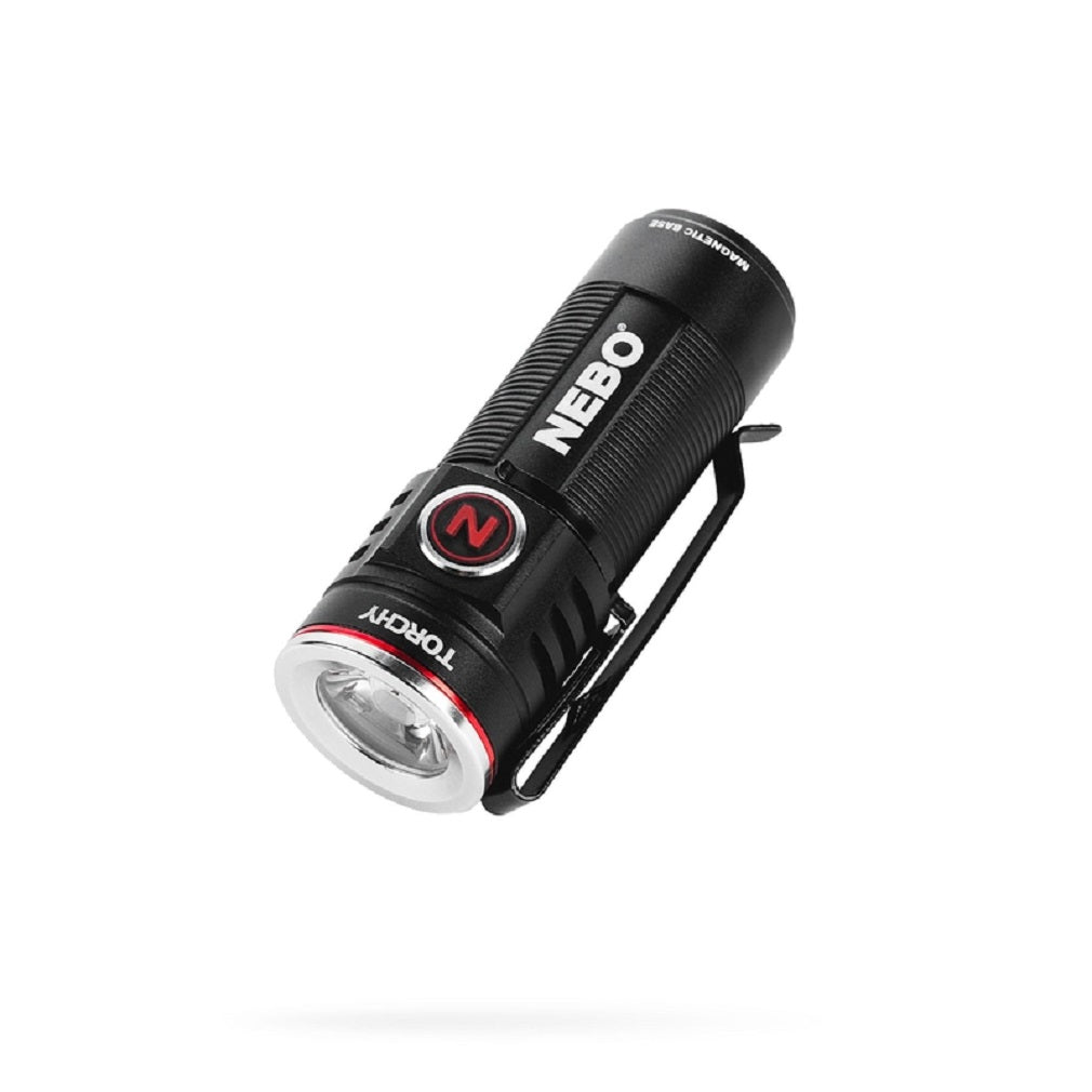 Nebo NEB-FLT-0001 Torchy RC Rechargeable LED Flashlight, Black