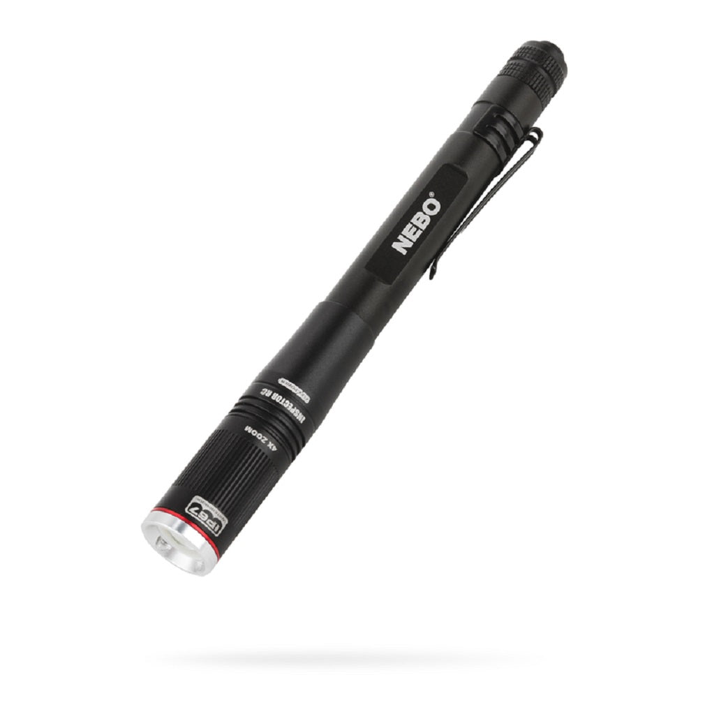 Nebo NEB-POC-0005 Inspector RC LED Pen Light, Black