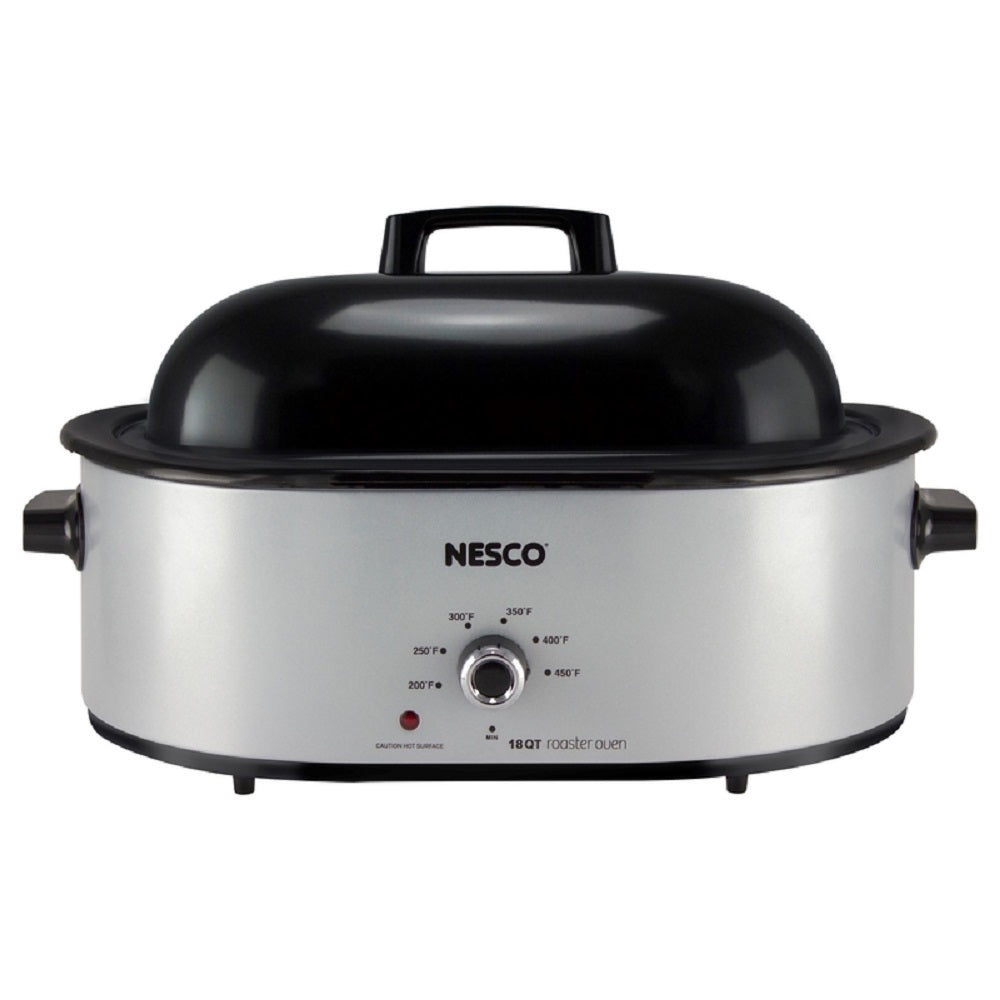 Nesco MWR18-47 Electric Roaster, 18 Quart, Silver