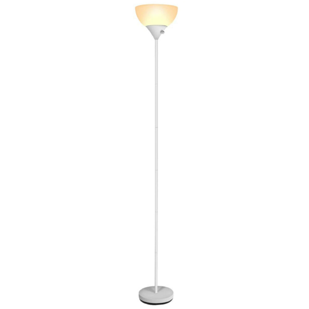Newhouse Lighting NHFL-HE-SI Floor Lamp, Silver, 71 In