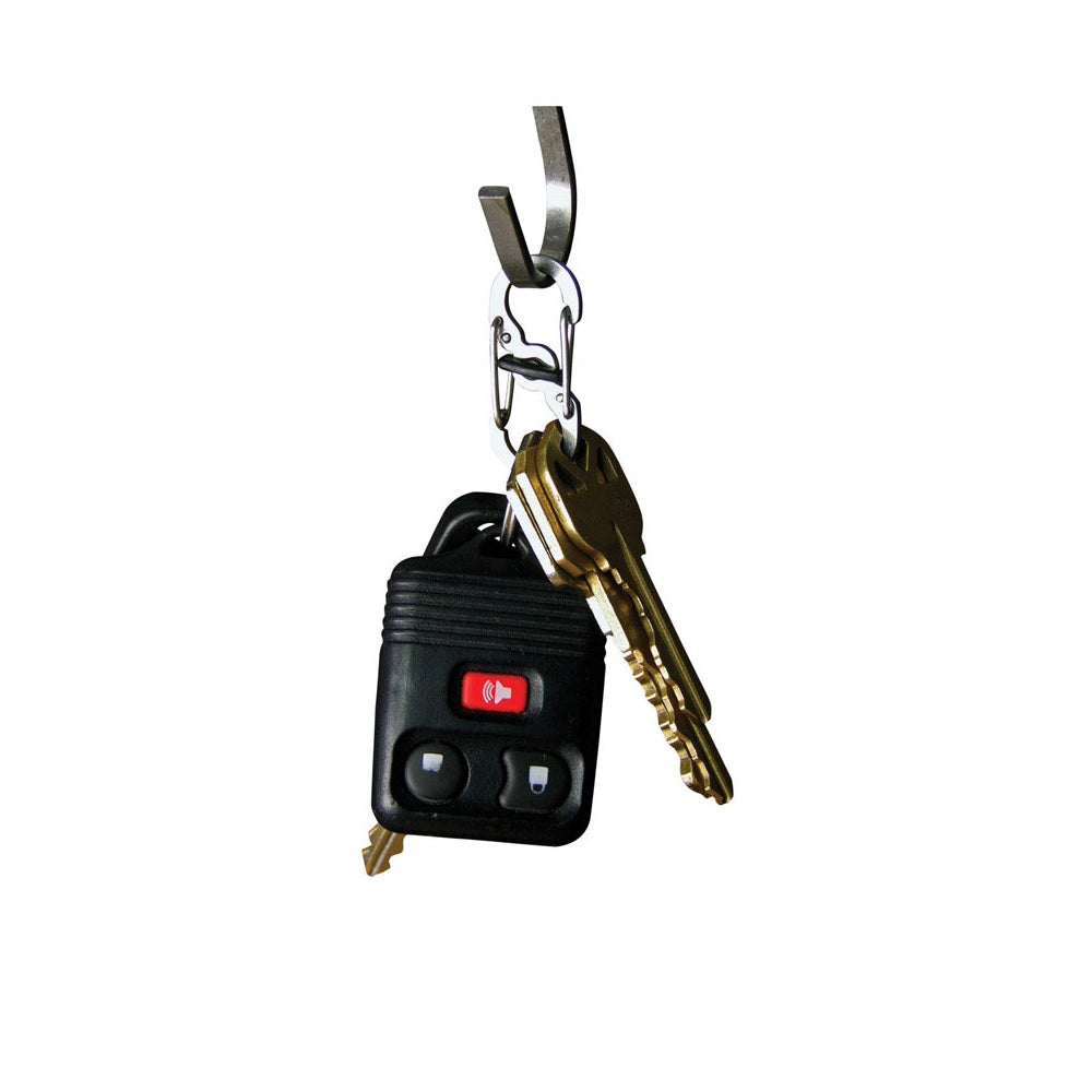 Nite Ize LSBM-11-2R3 MicroLock Key Holder, Silver