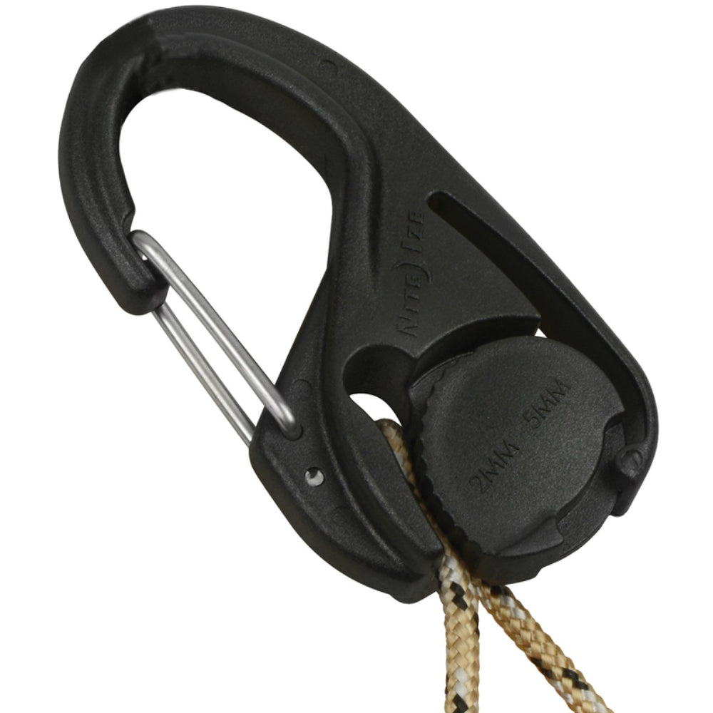Nite Ize NCJ-25-2R3 Rope CamJam Cord Tightener, Black