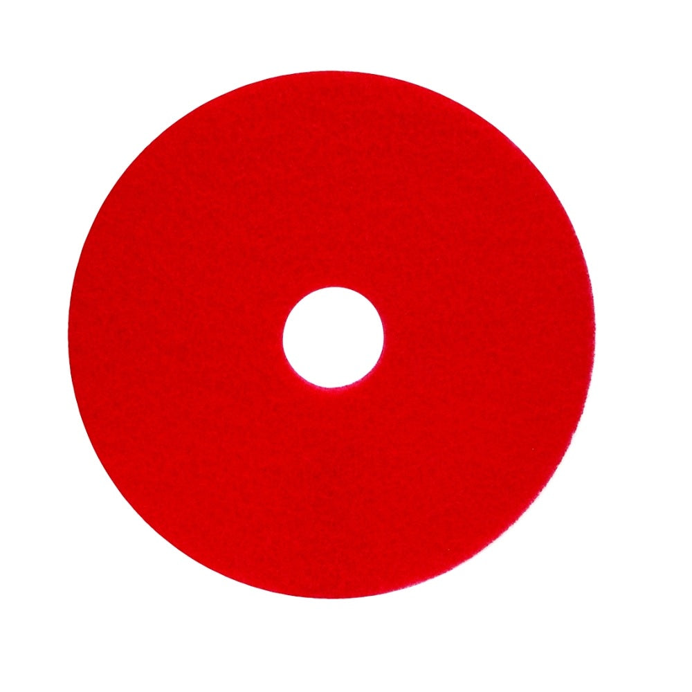 North American Paper 262031 Light Buffing Pad, Red
