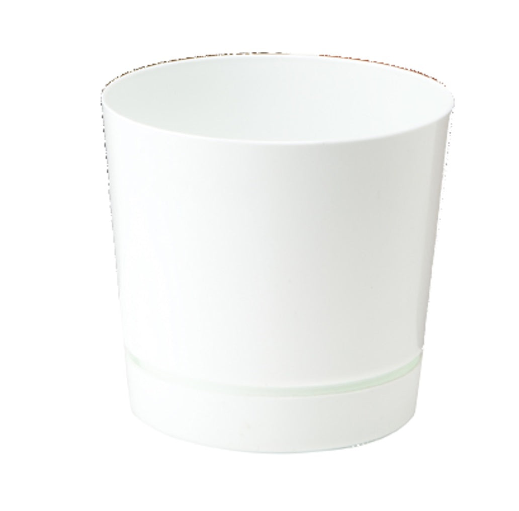 Novelty 10142 Full Depth Flower Pot, White, 14 in