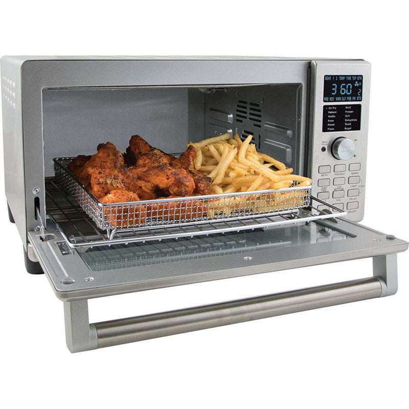 NuWave 20801 Bravo XL Digital Air Fryer With Baking Pan, Silver,