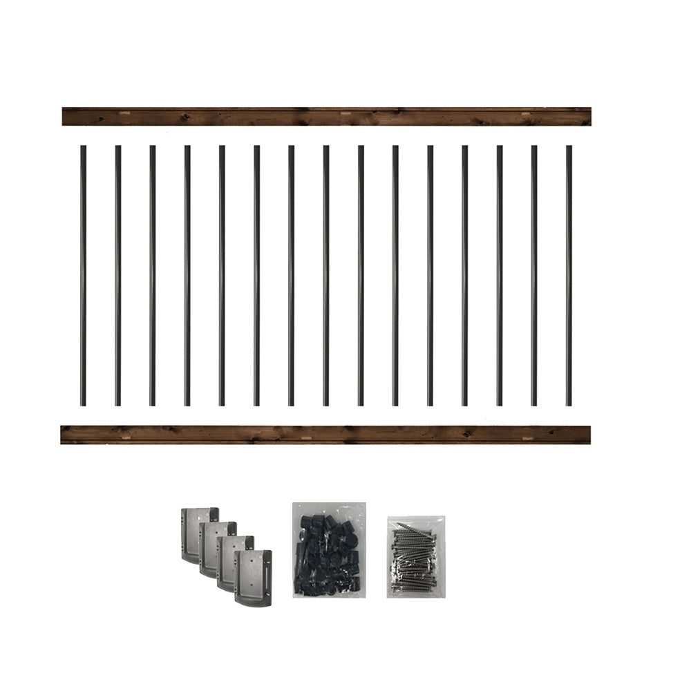 Nuvo Iron RKB6 Pre-Drilled Railing Kit, 6 Feet