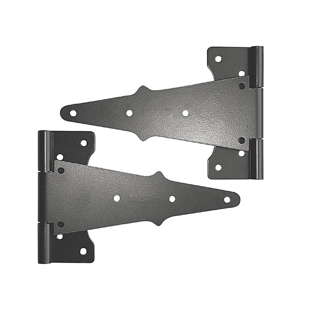 Nuvo Iron TH8BLK Gate Hinge, Black, Steel