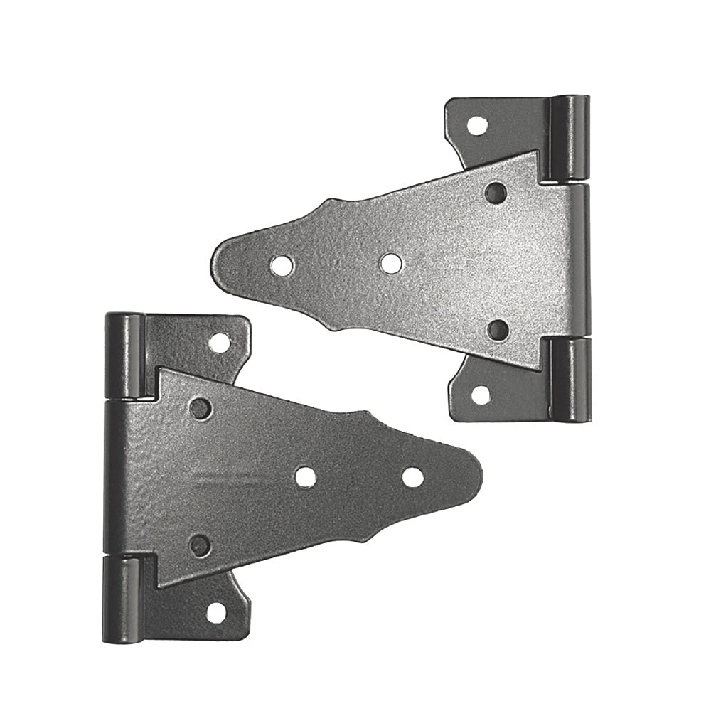 Nuvo Iron TH6BLK Gate Hinge, Black, Steel