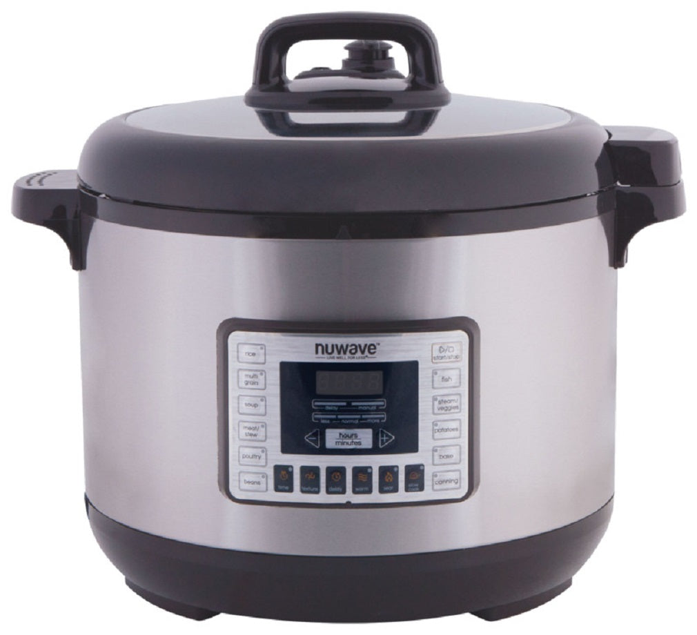 Nuwave 33501 Electric Pressure Cooker, Stainless Steel, 13 Quart