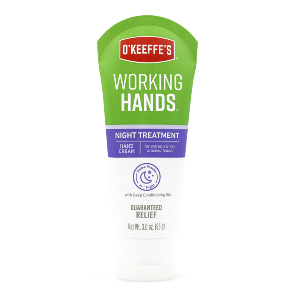 O'Keeffe's K3200502 Working Hands Night Treatment Hand Cream, 3 Oz