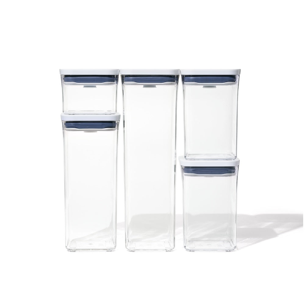 OXO 11235900 Good Grips Pop Container, Plastic, Clear