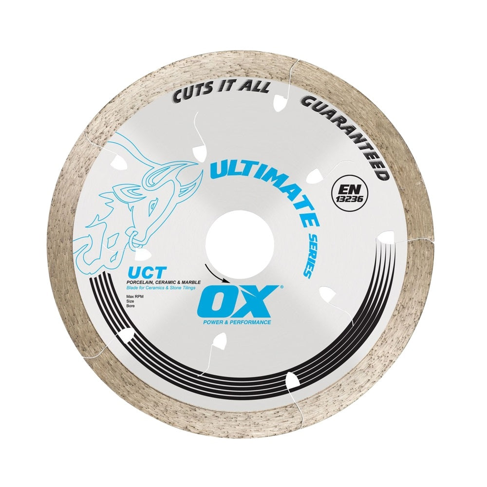 OX Tools OX-UCT-10 Ultimate UCT Diamond Blade, 10 Inch
