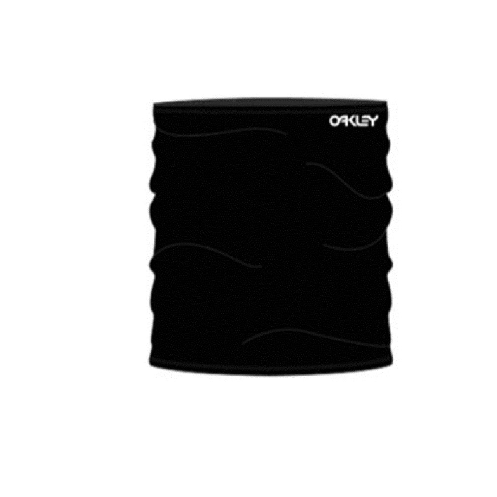 Oakley FOS90071202ES/M Neck Gaiter, Polyester, Blackout, Small/Medium