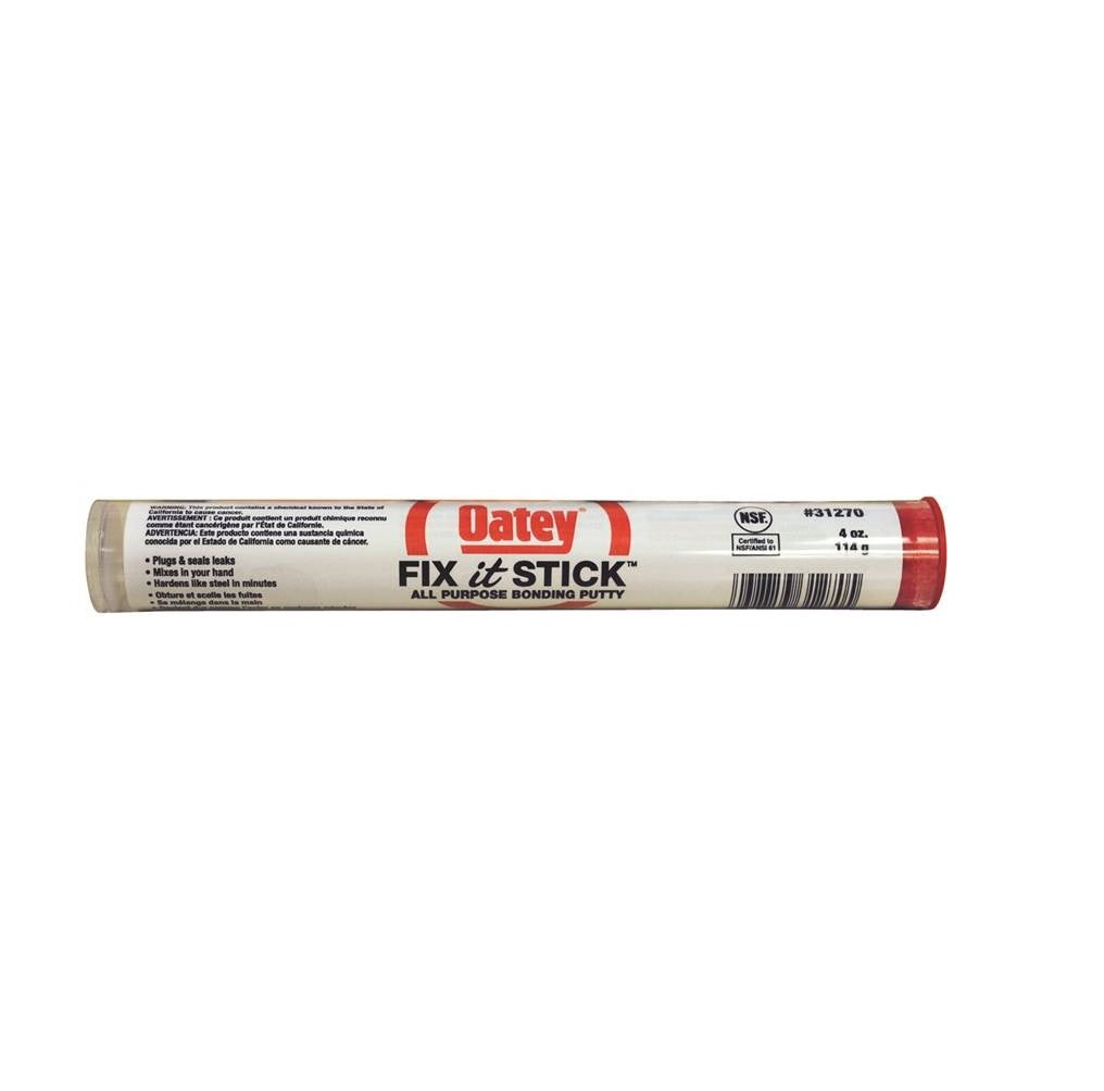 Oatey 31270 Fix-It Stick Epoxy Putty, 4 oz