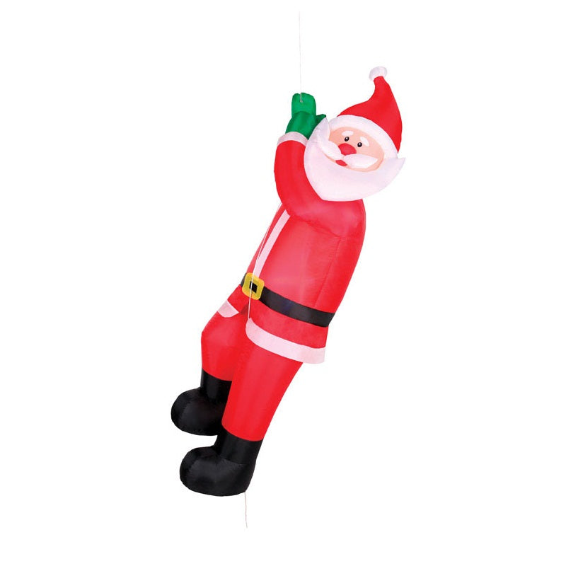 Occasions 74667 Christmas Inflatable Climbing Santa, 6'