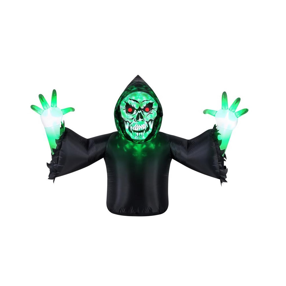Occasions 04791 Halloween Lurking Reaper with Swirling Lights, 7 Feet