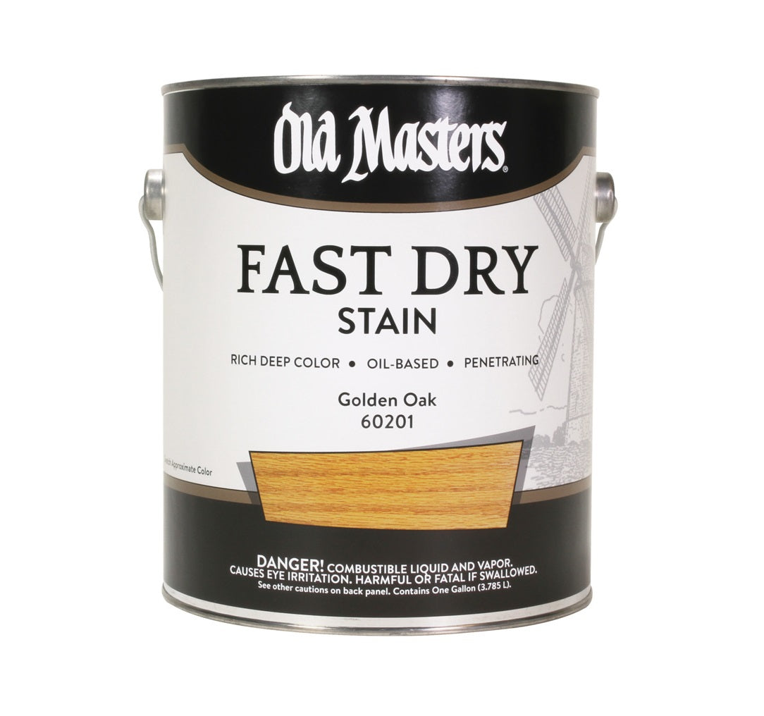 Old Masters 60201 Oil Based Fast Dry Stain, Golden Oak, 1 Gallon