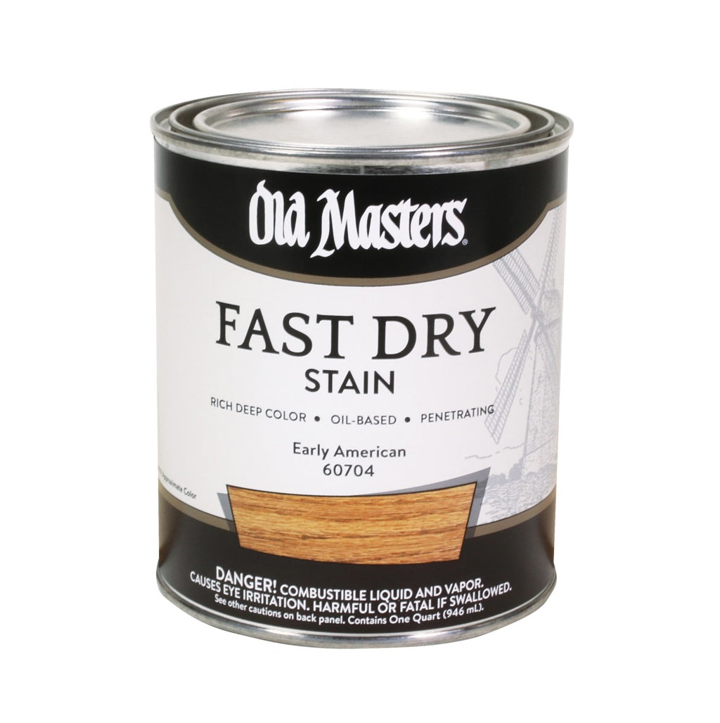 Old Masters 60704 Oil Based Fast Dry Stain, Early American, Quart