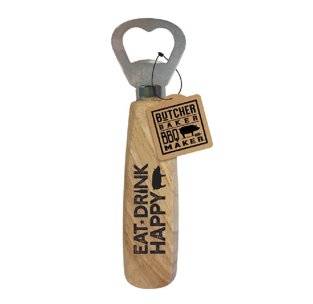 Open Road 90170835 Butcher Baker BBQ Maker Mounted Bottle Opener