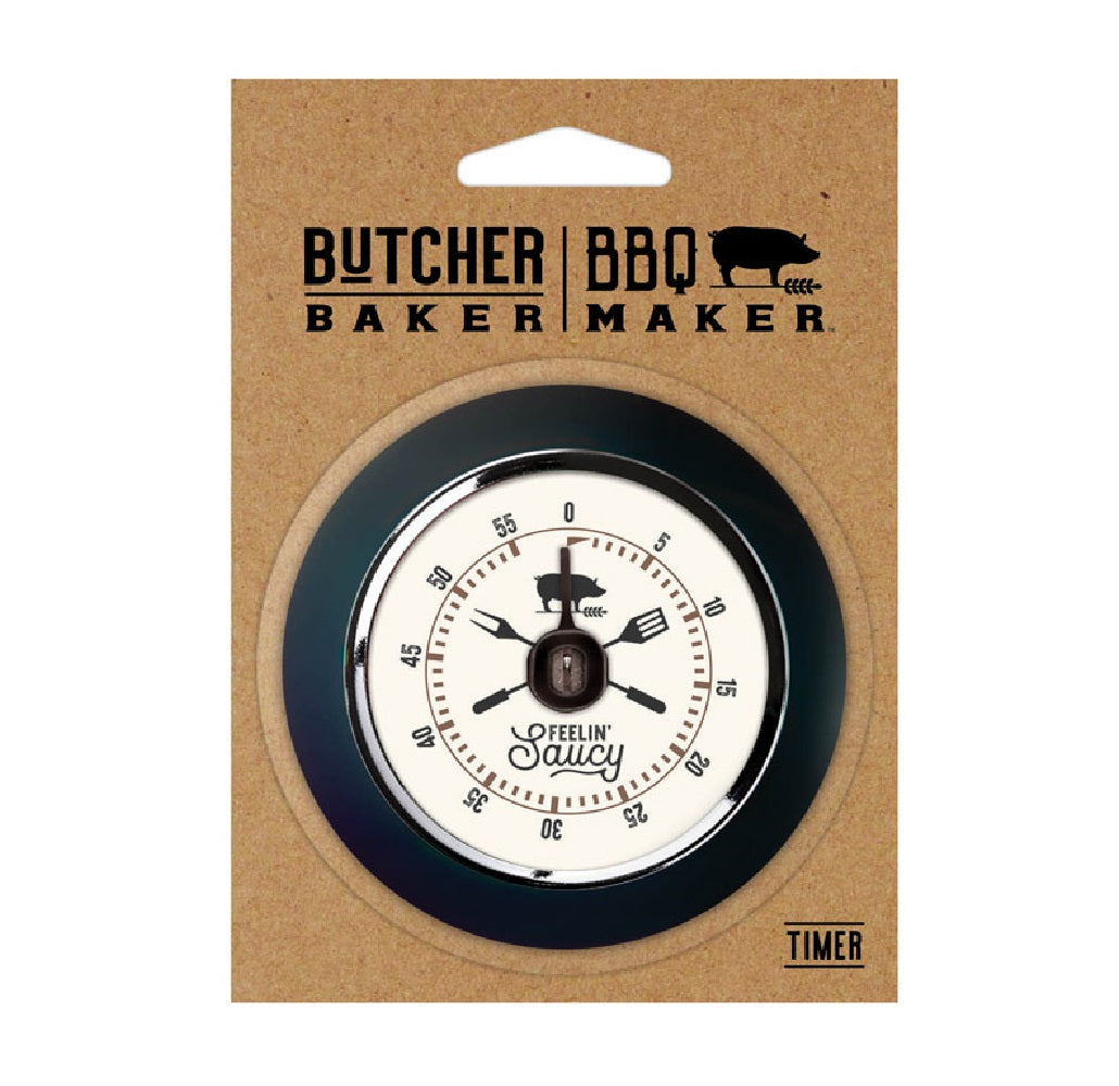 Open Road 90170855 Butcher Baker BBQ Maker Timer, Metal/Plastic