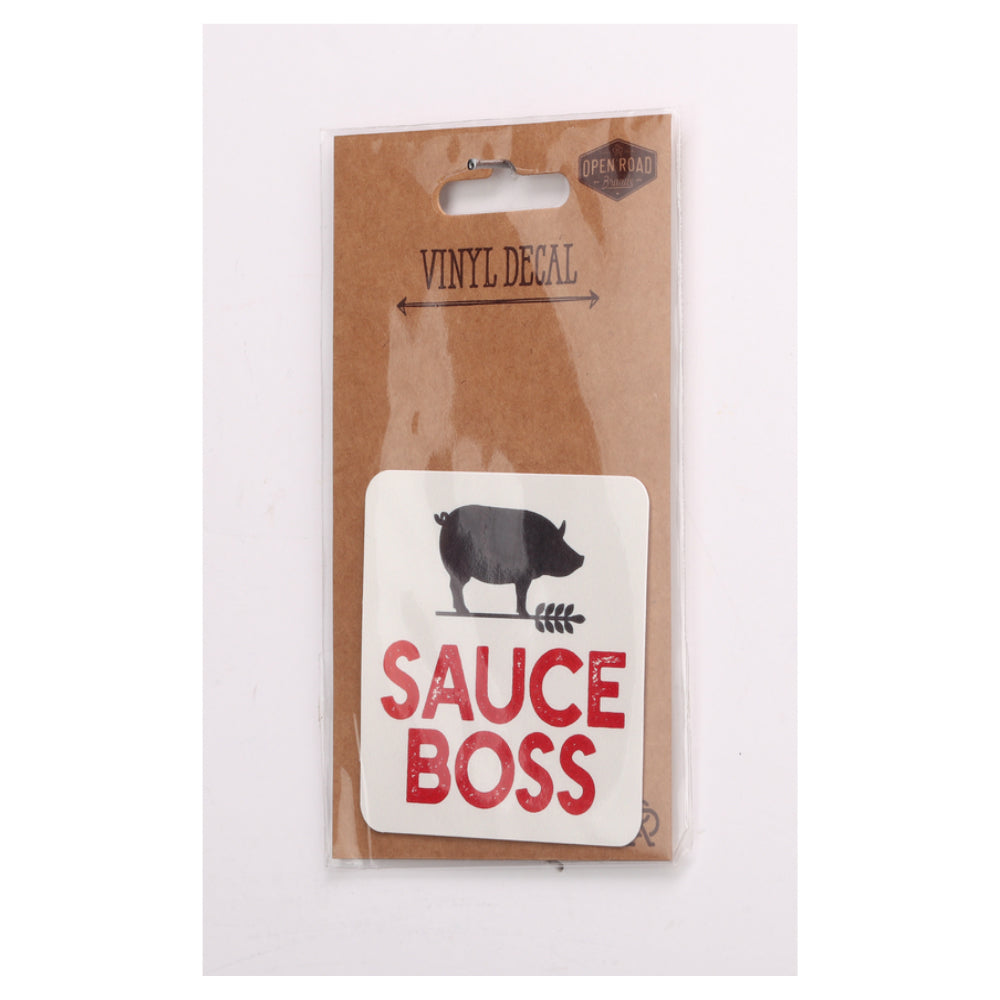 Open Road 90188417 Sauce Boss Wall Decal, Vinyl