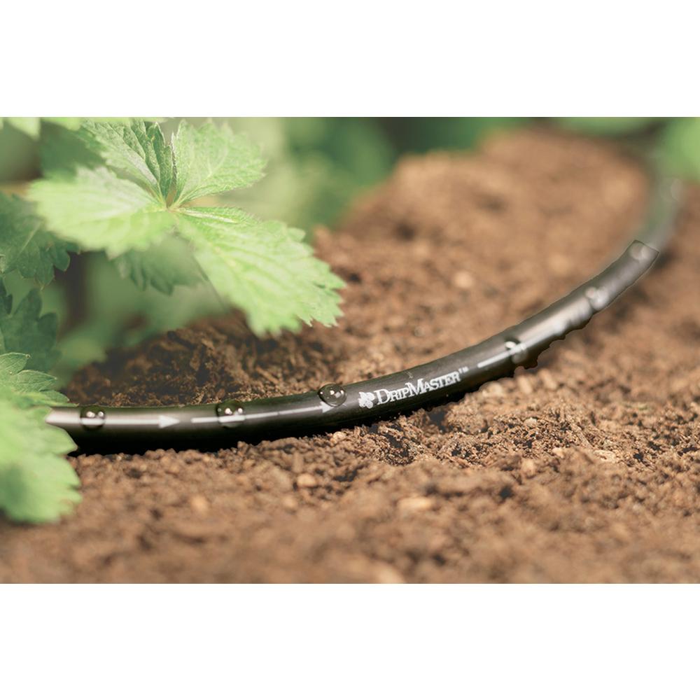 Orbit 67321 Drip Irrigation Soaker Tubing, Black, 1/4"x60'