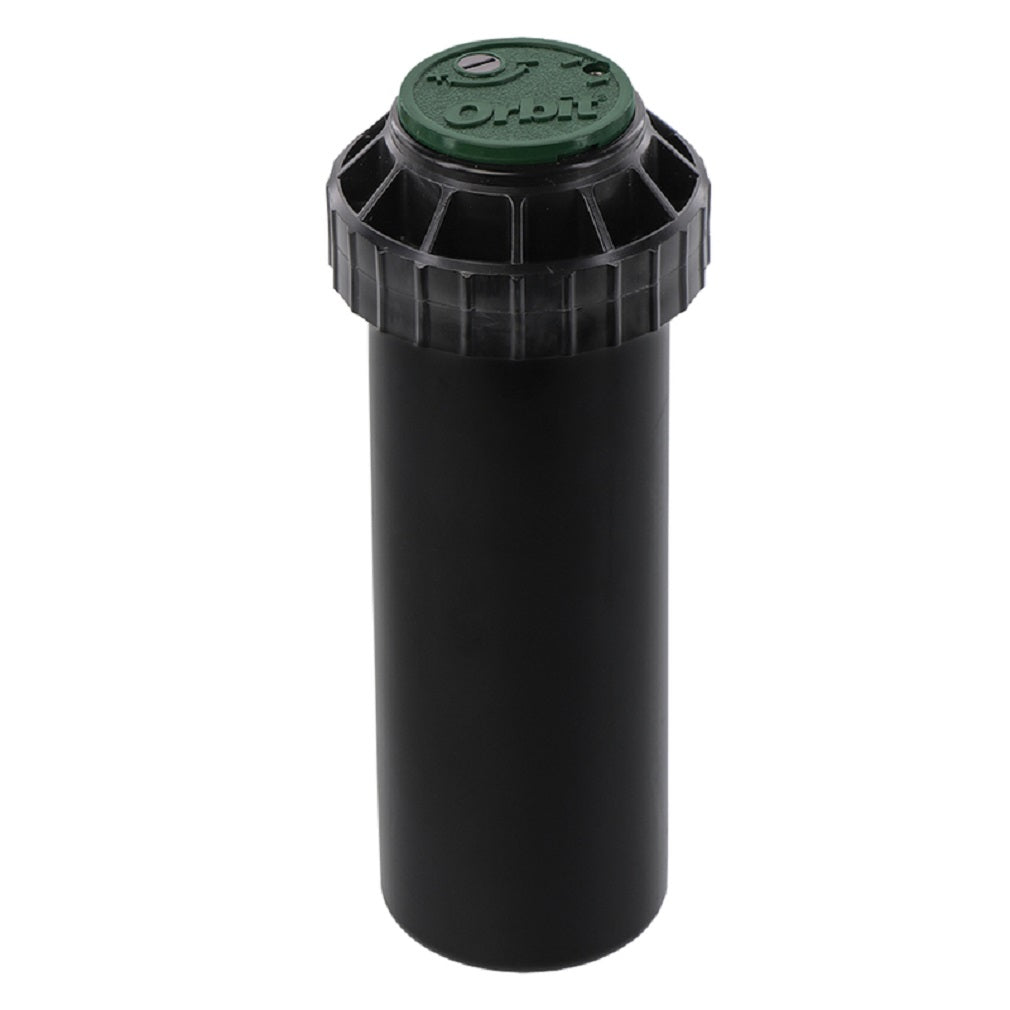 Orbit 55460 Voyager Pop-Up Gear Drive Sprinkler Head, Plastic, Black