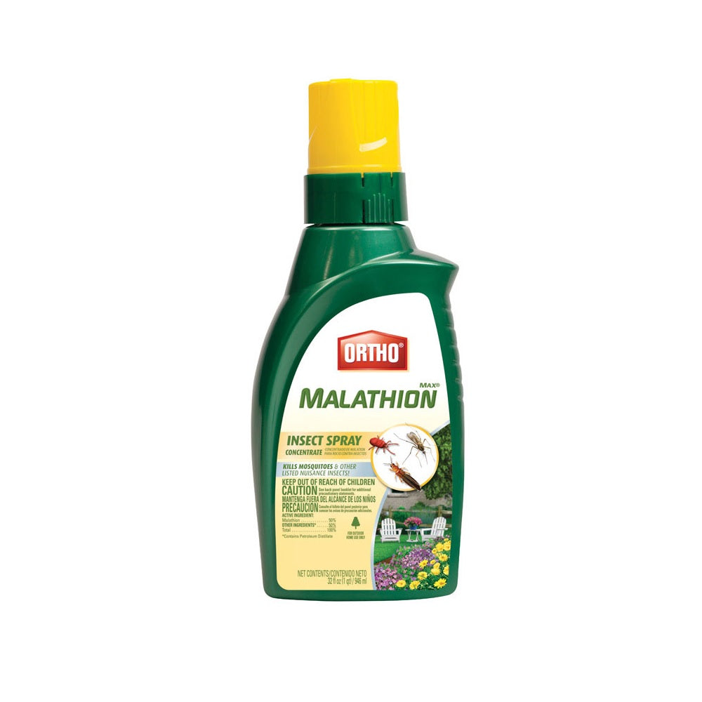 Ortho 0166610 Malathion Concentrate Insect Killer, 32 Oz