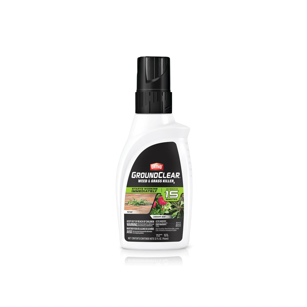 Ortho 4650306 GroundClear Concentrate Weed and Grass Killer, 32 Oz