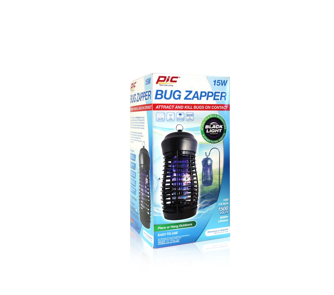 PIC 15W-ZAPPER Outdoor Insect Zapper, 15 watt