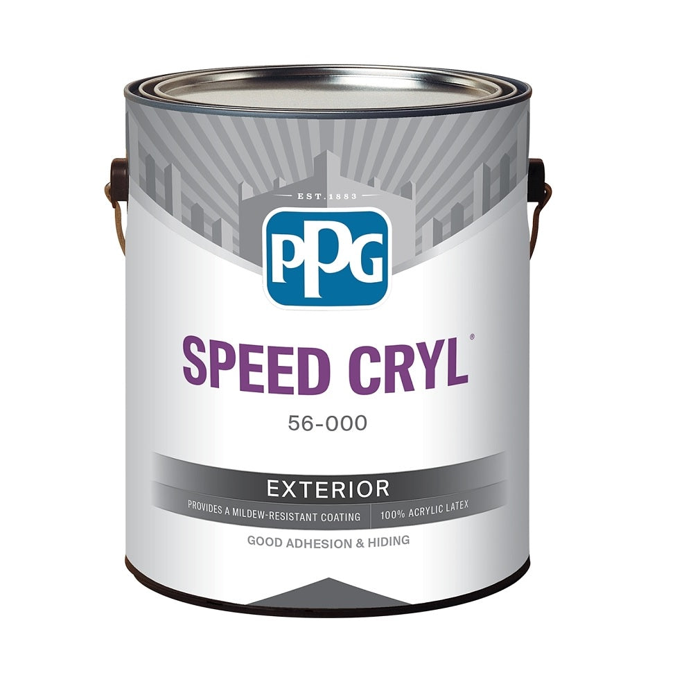 PPG 56-110XI/01 SPEED CRYL Exterior Paint, 1 Gallon