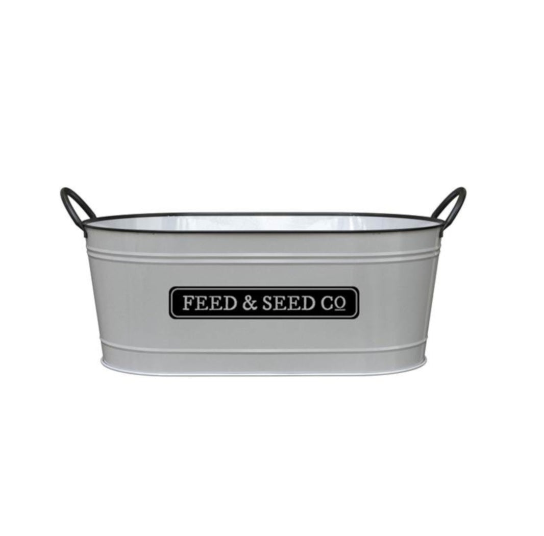 Panacea 82613 Milkhouse Feed & Seed Co Planter, Metal