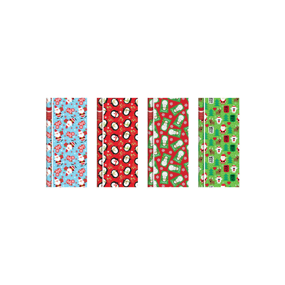 Paper Images CW9040A21 Juvenile Christmas Gift Wrap,Assorted Colors