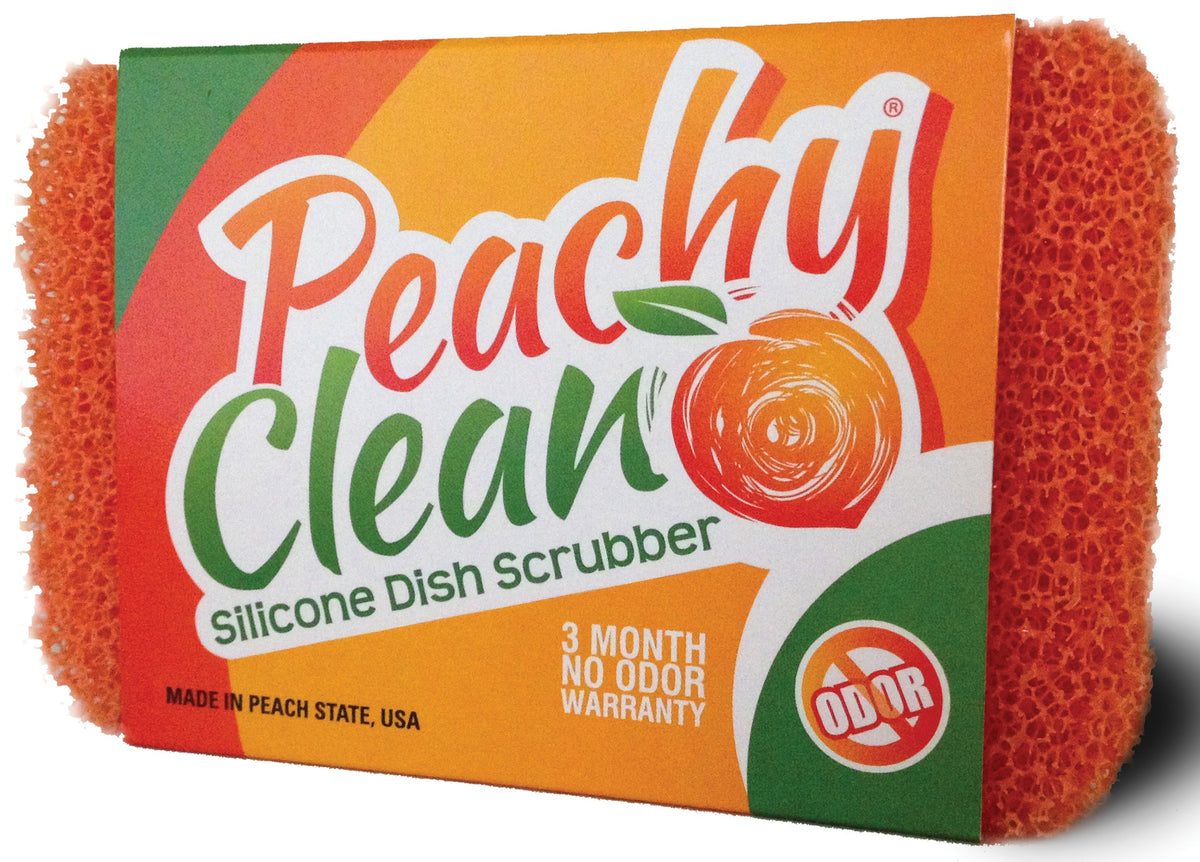 Peachy Clean 8352 Dish Scrubber, Silicone