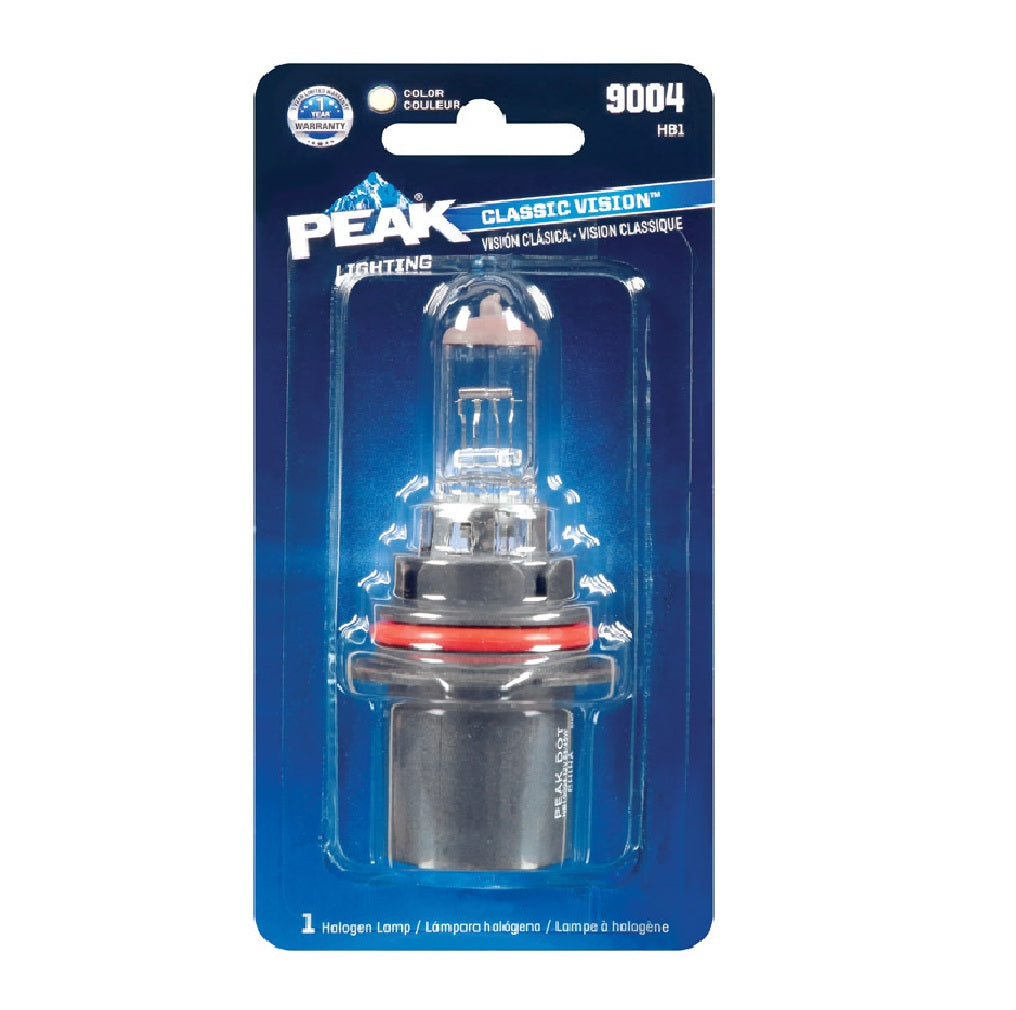 Peak 9004-BPP Automotive Classic Vision Halogen Lamp, 12.8 V