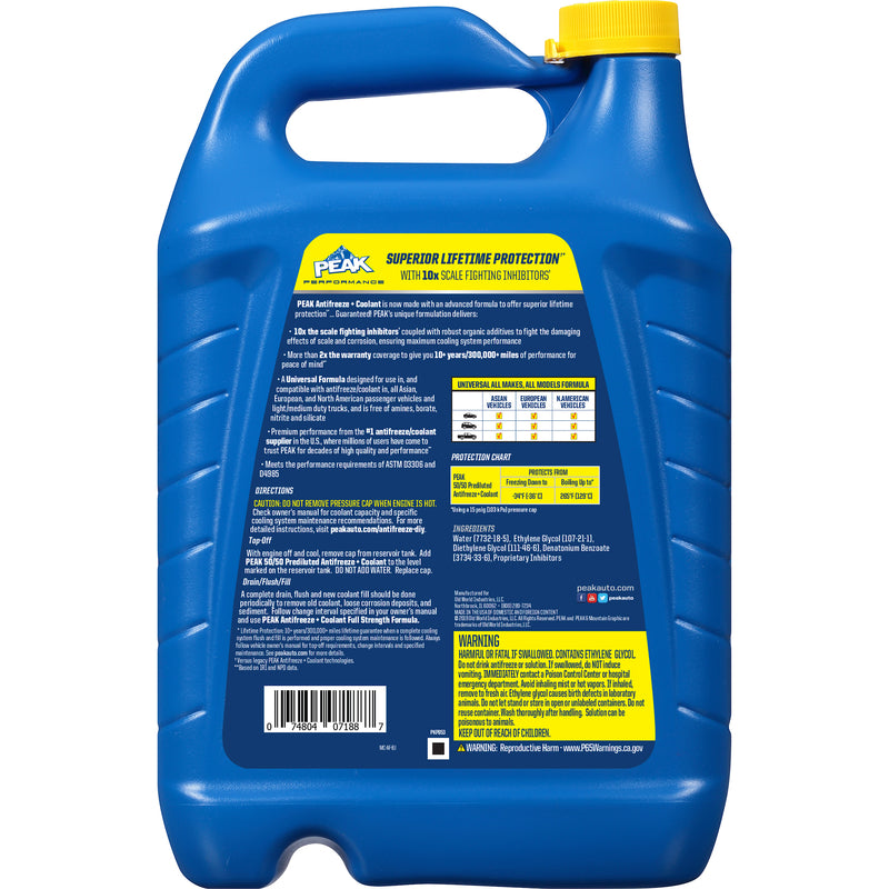 Peak PKPB53 50/50 Antifreeze/Coolant, 128 oz