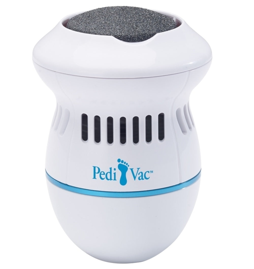 Pedi Vac 13431-6 As Seen On TV Foot File, White