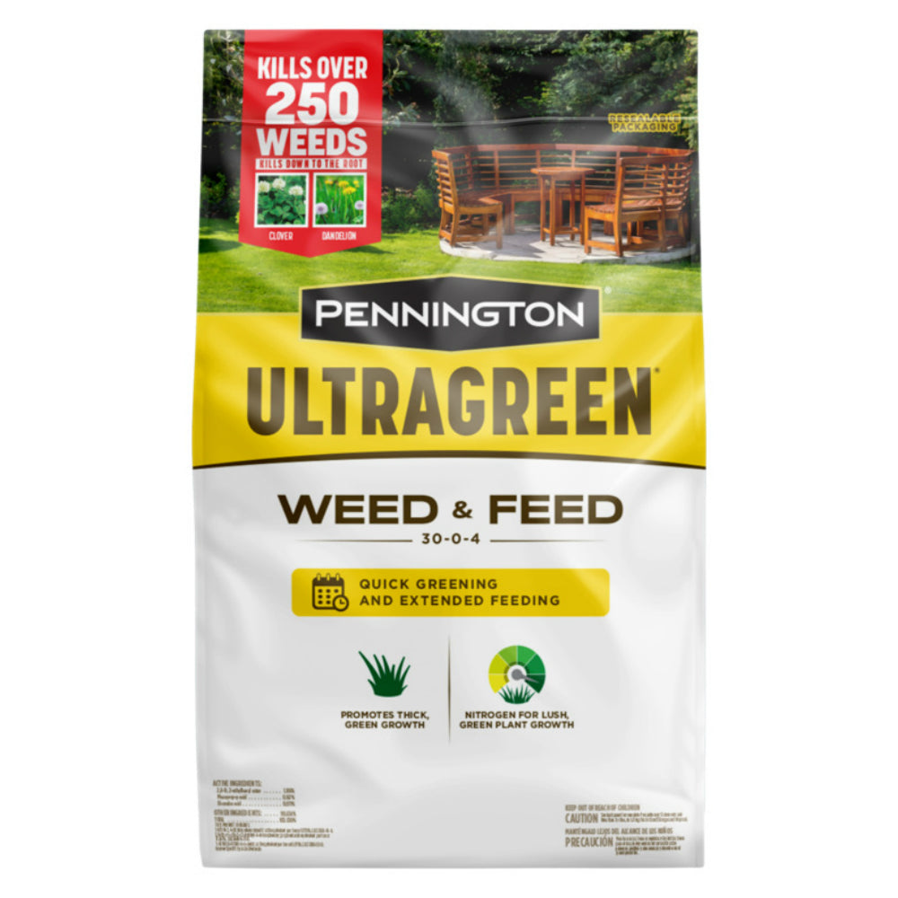 Pennington 100536600 Ultragreen Weed and Feed Fertilizer, 12.5lb