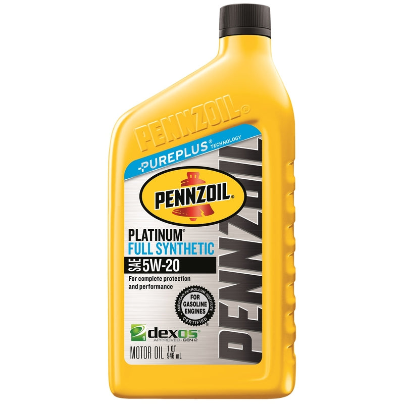 Pennzoil 550022686 Platinum Motor Oil, 1 Quart