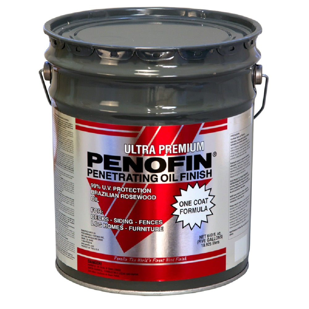 Penofin F3MWR5G Ultra Premium Penetrating Wood Finish, Red