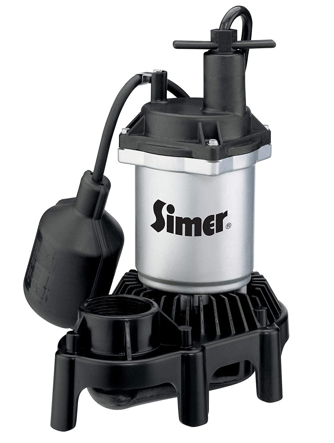 Pentair 2161/2905 Simer Thermoplastic Sump Pump, 1/4 HP
