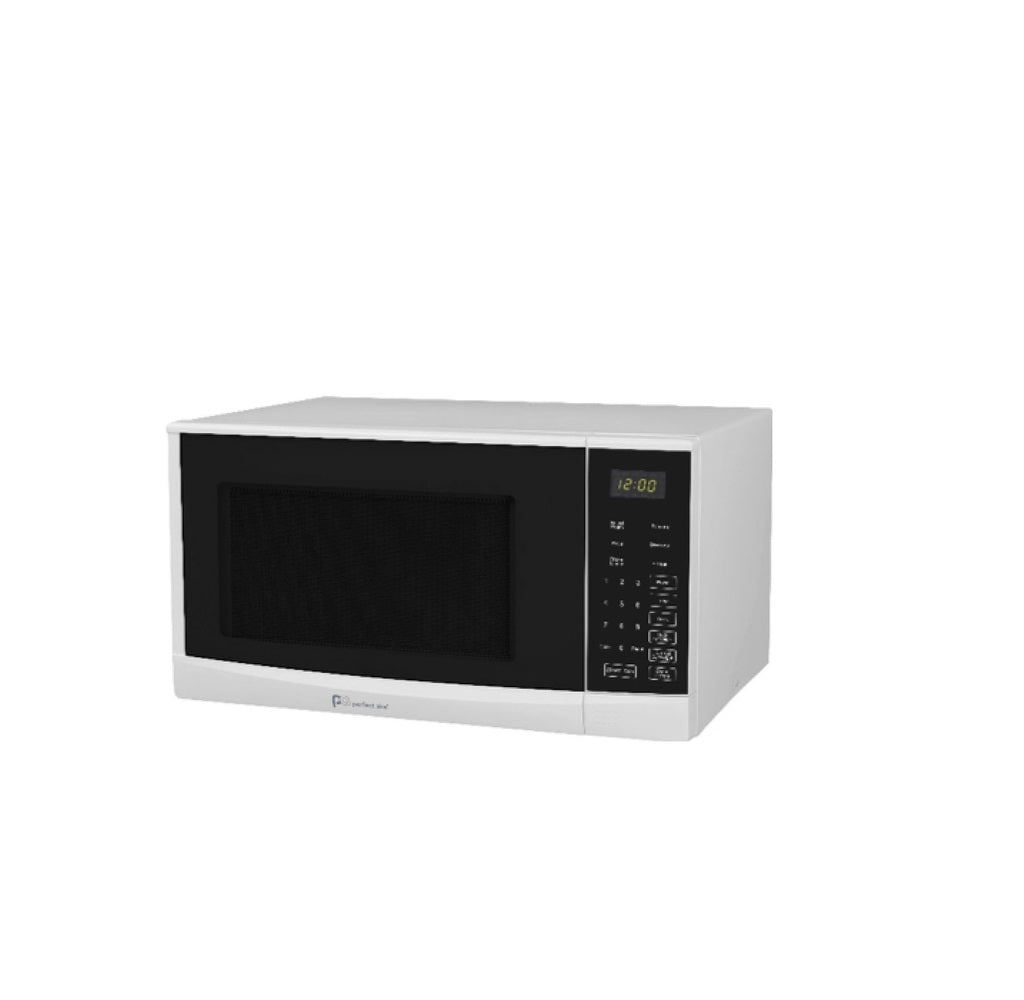 Perfect Aire 1PMW13 Microwave, White, 1.3 cu. ft